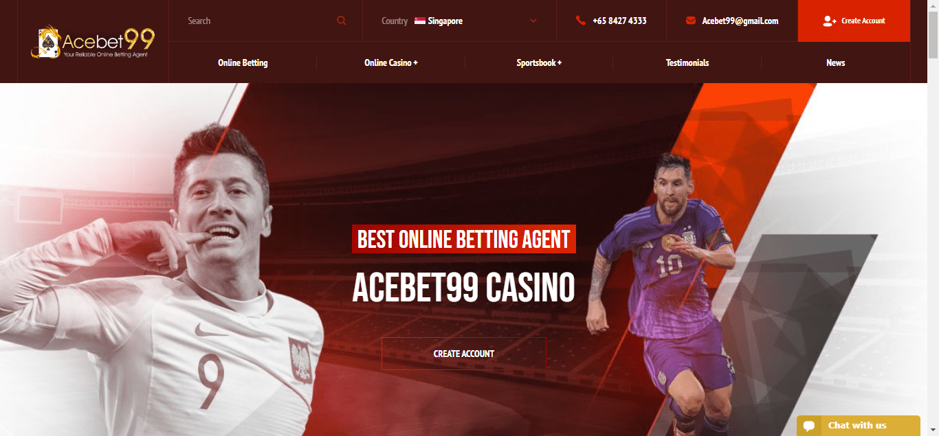 Acebet99 Homepage